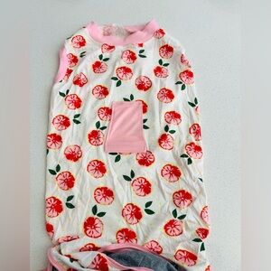 Onesies Pet Surgery Recovery Suit Soft Dog Bodysuit, Pink, 2XL